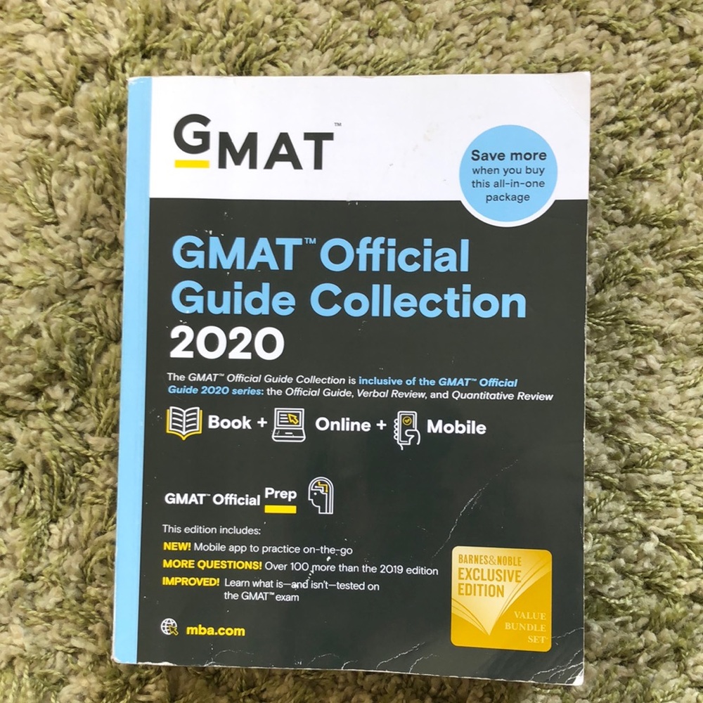 GMAT Official Guide Collection 2020